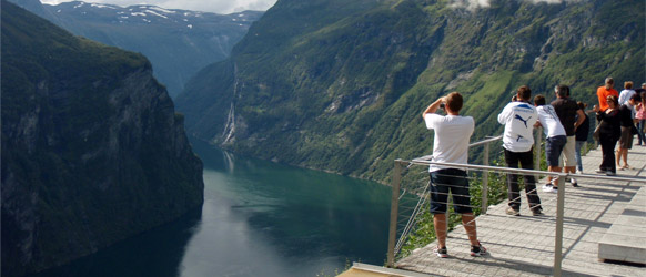 Geiranger med bil 7